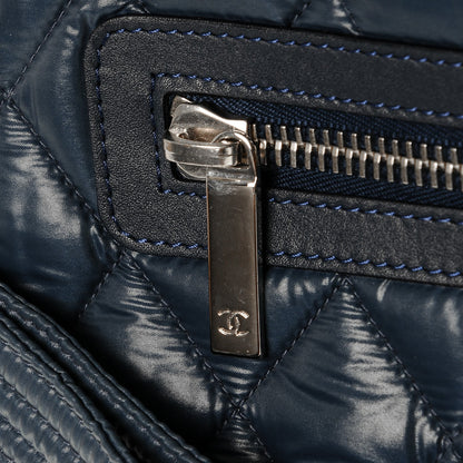 Chanel Nylon Coco Cocoon Messenger Bag Dark Blue 5 of 8