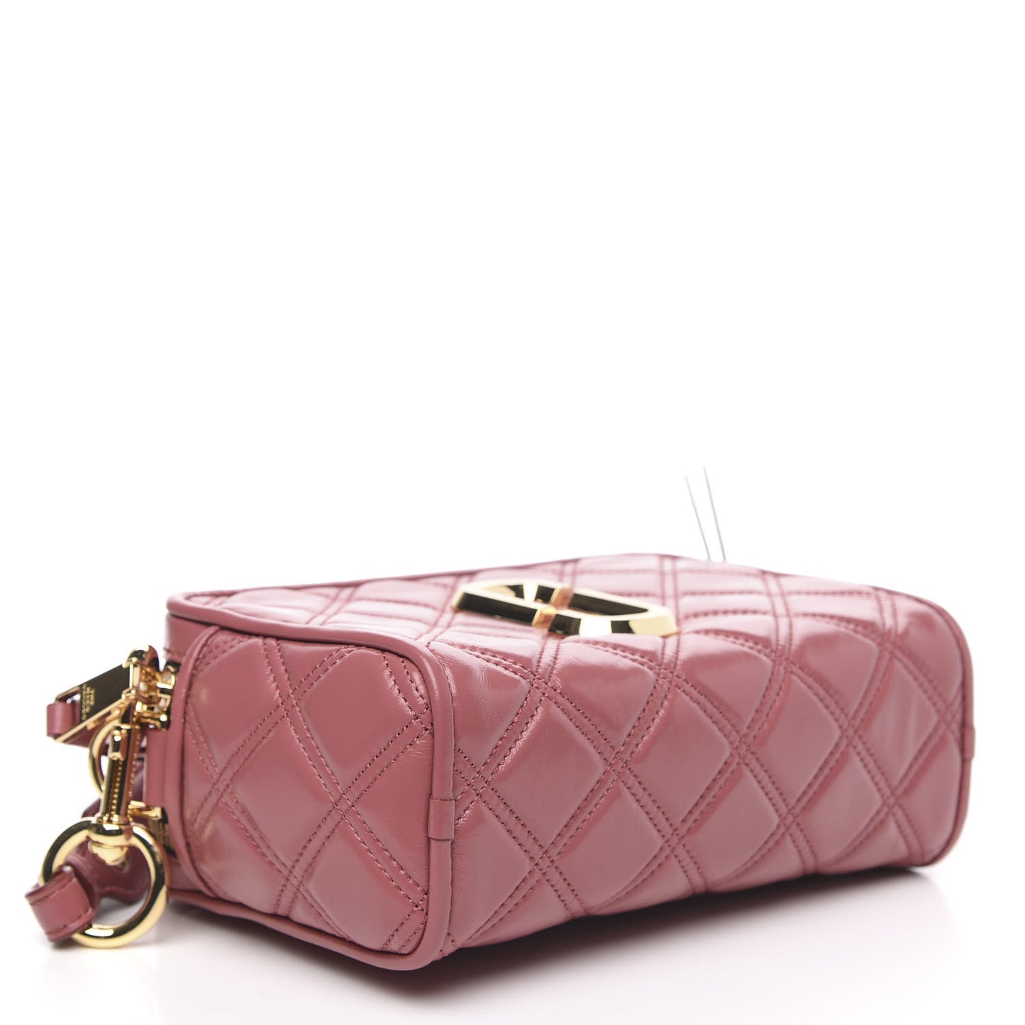 Calfskin Quilted The Softshot 21 Bag Santa Fe Red