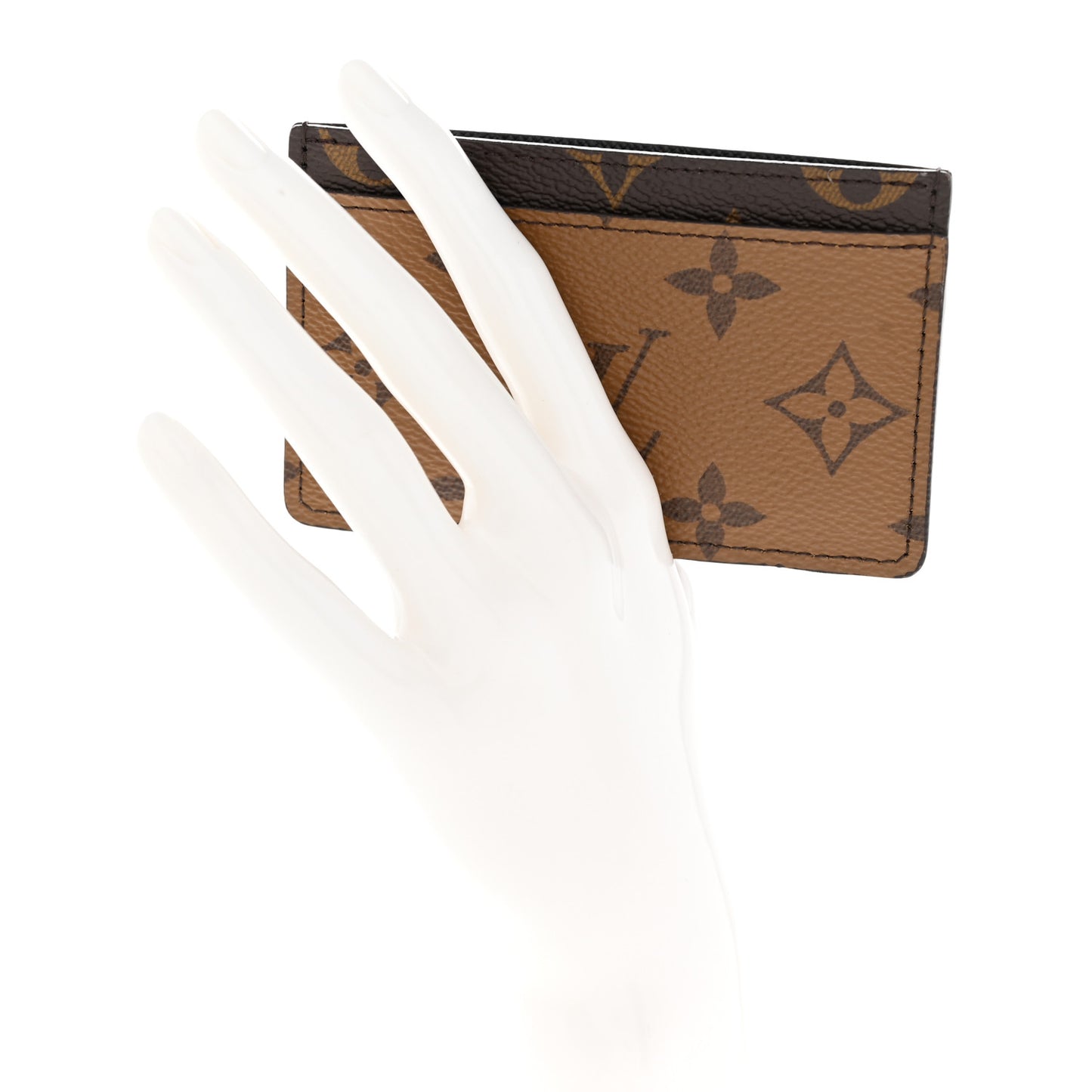 Reverse Monogram Card Holder
