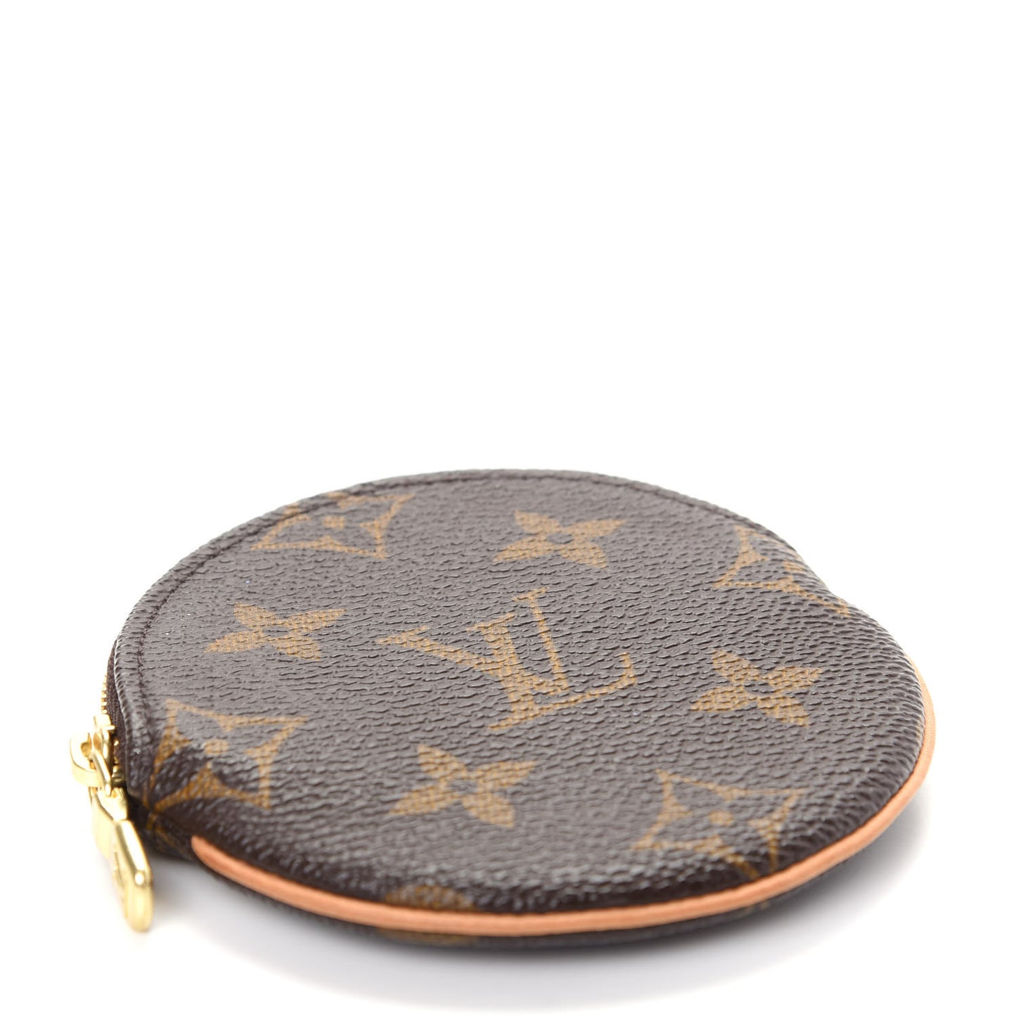 Monogram Round Coin Purse