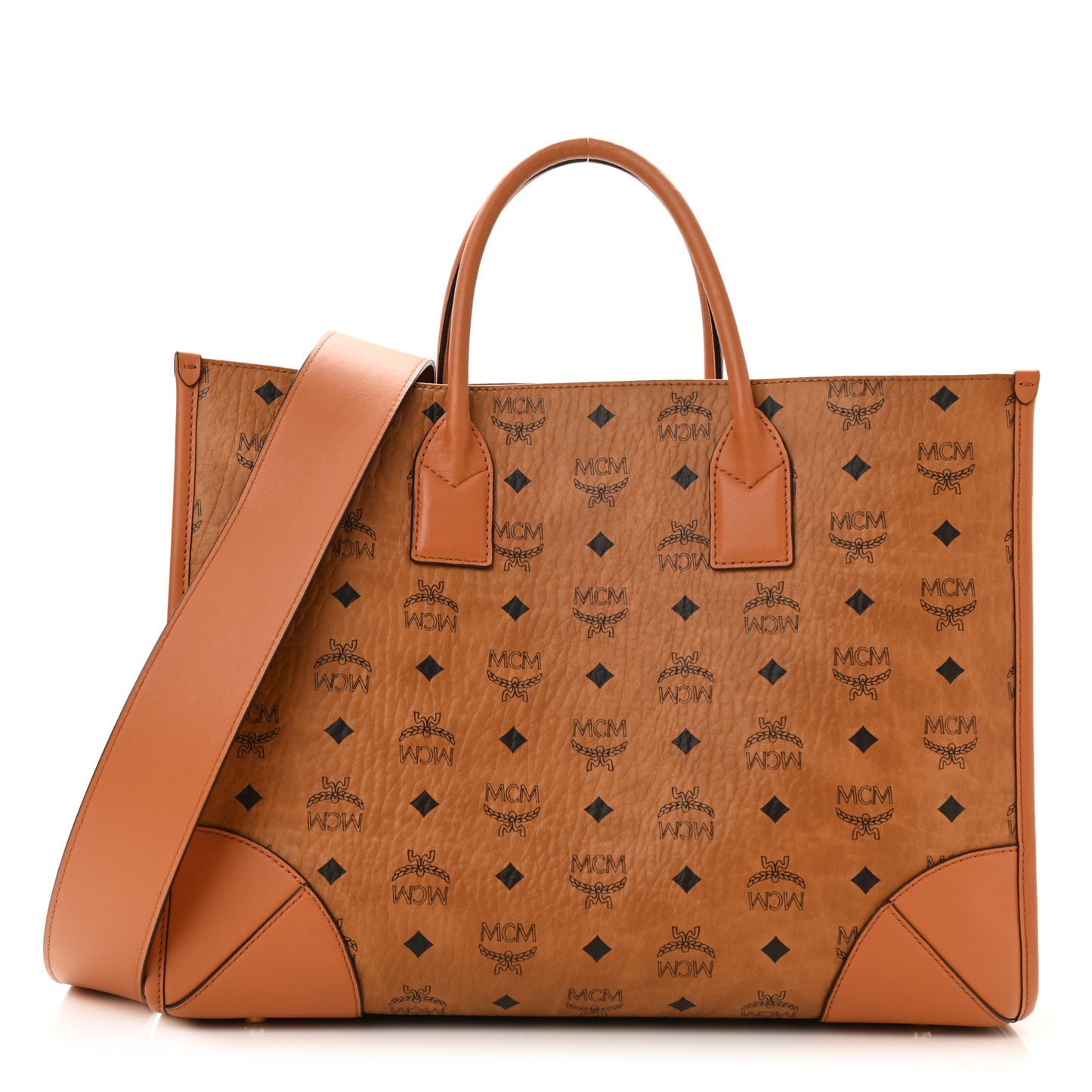 Visetos Large Munchen Tote Tan