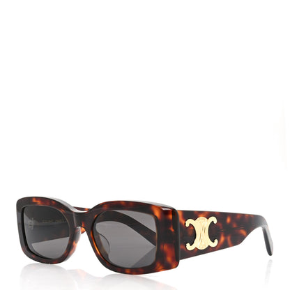 Celine Acetate Triomphe XL 01 Sunglasses CL40282U Tortoise 1 of 7