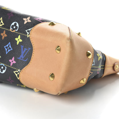 Louis Vuitton Monogram Multicolor Judy MM Black 7 of 9