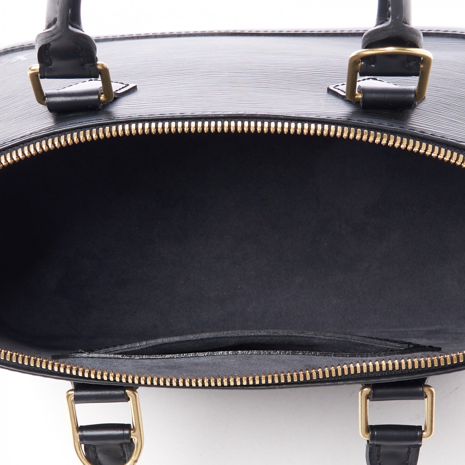 Louis Vuitton Epi Alma PM Black 7 of 9