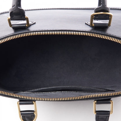 Louis Vuitton Epi Alma PM Black 7 of 9