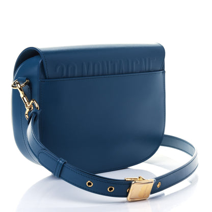 Christian Dior Box Calfskin Medium Bobby Flap Blue 2 of 4