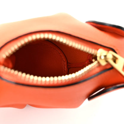 Loewe Calfskin Elephant Charm Orange 3 of 6