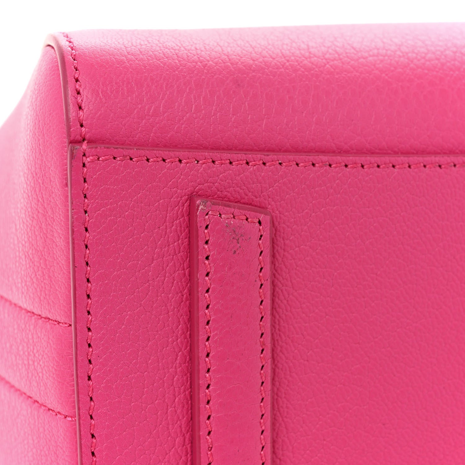 Givenchy Sugar Goatskin Mini Antigona Neon Pink 12 of 14