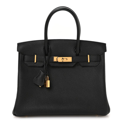 Hermes Togo Birkin 30 Black 1 of 11