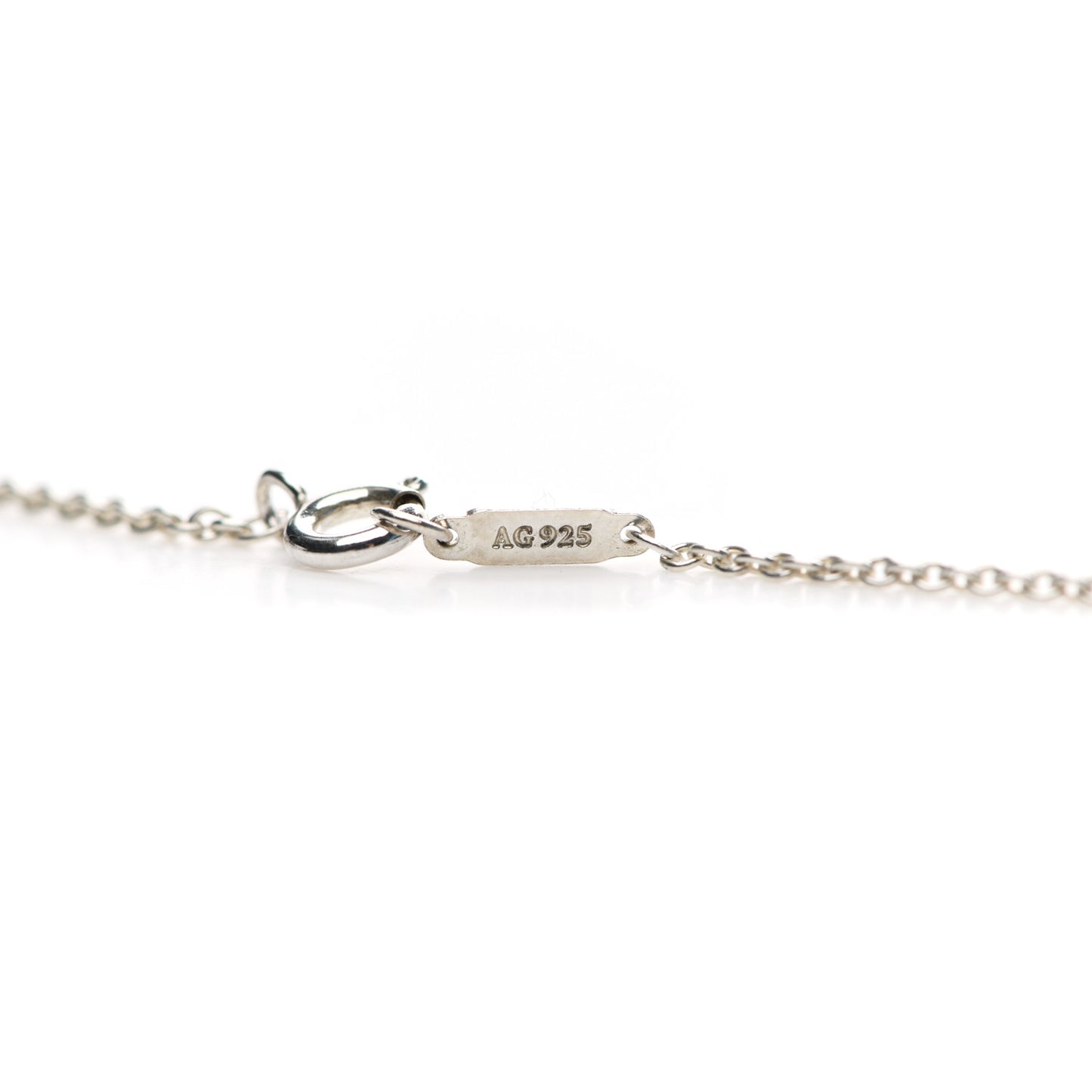 Sterling Silver Large Crown Key Pendant Necklace