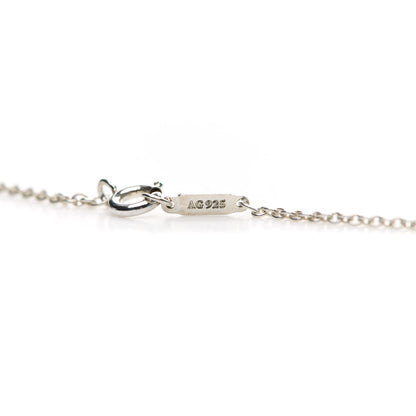 Tiffany Sterling Silver Large Crown Key Pendant Necklace 5 of 6