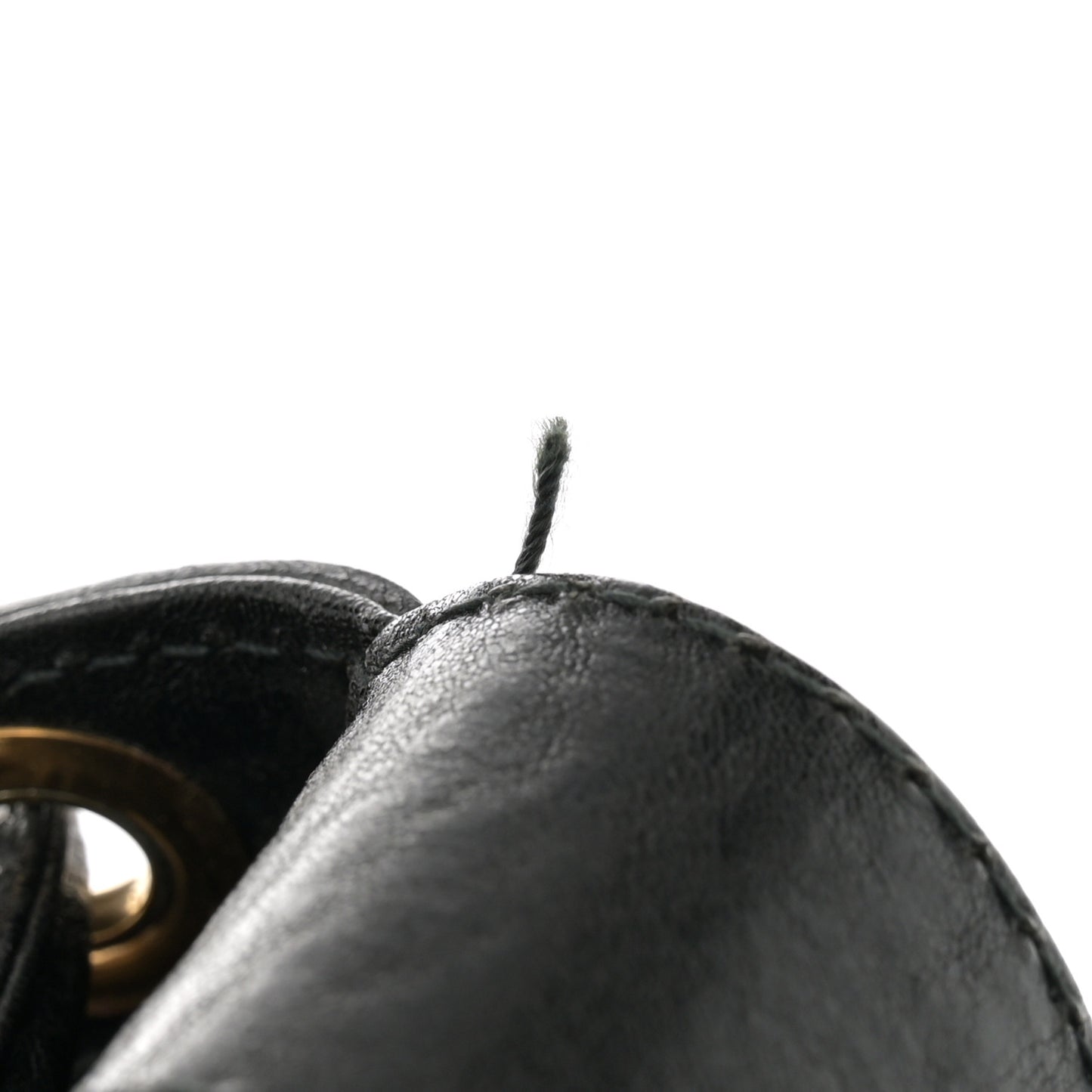 Snakeskin Medium Interlocking Icon Shoulder Bag Black