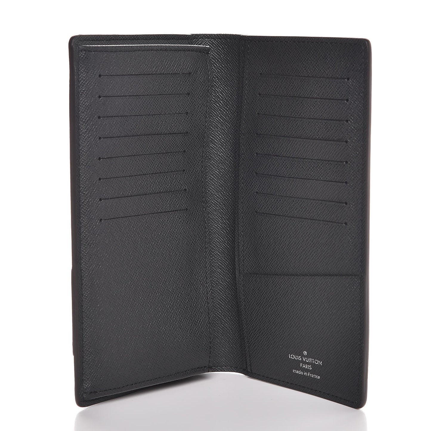 Taiga Stripe Brazza Wallet Ardoise