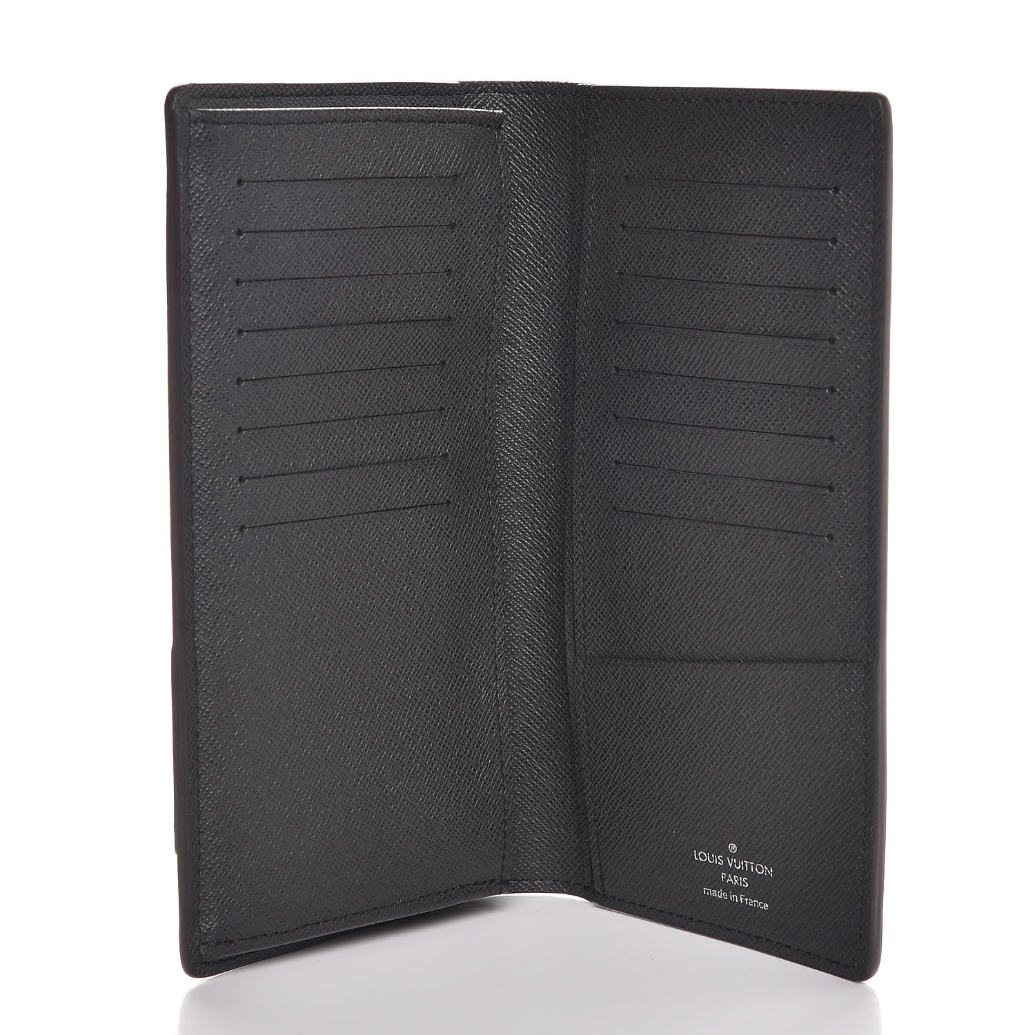 Louis Vuitton Taiga Stripe Brazza Wallet Ardoise 5 of 8