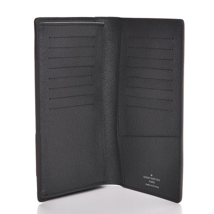 Louis Vuitton Taiga Stripe Brazza Wallet Ardoise 5 of 8