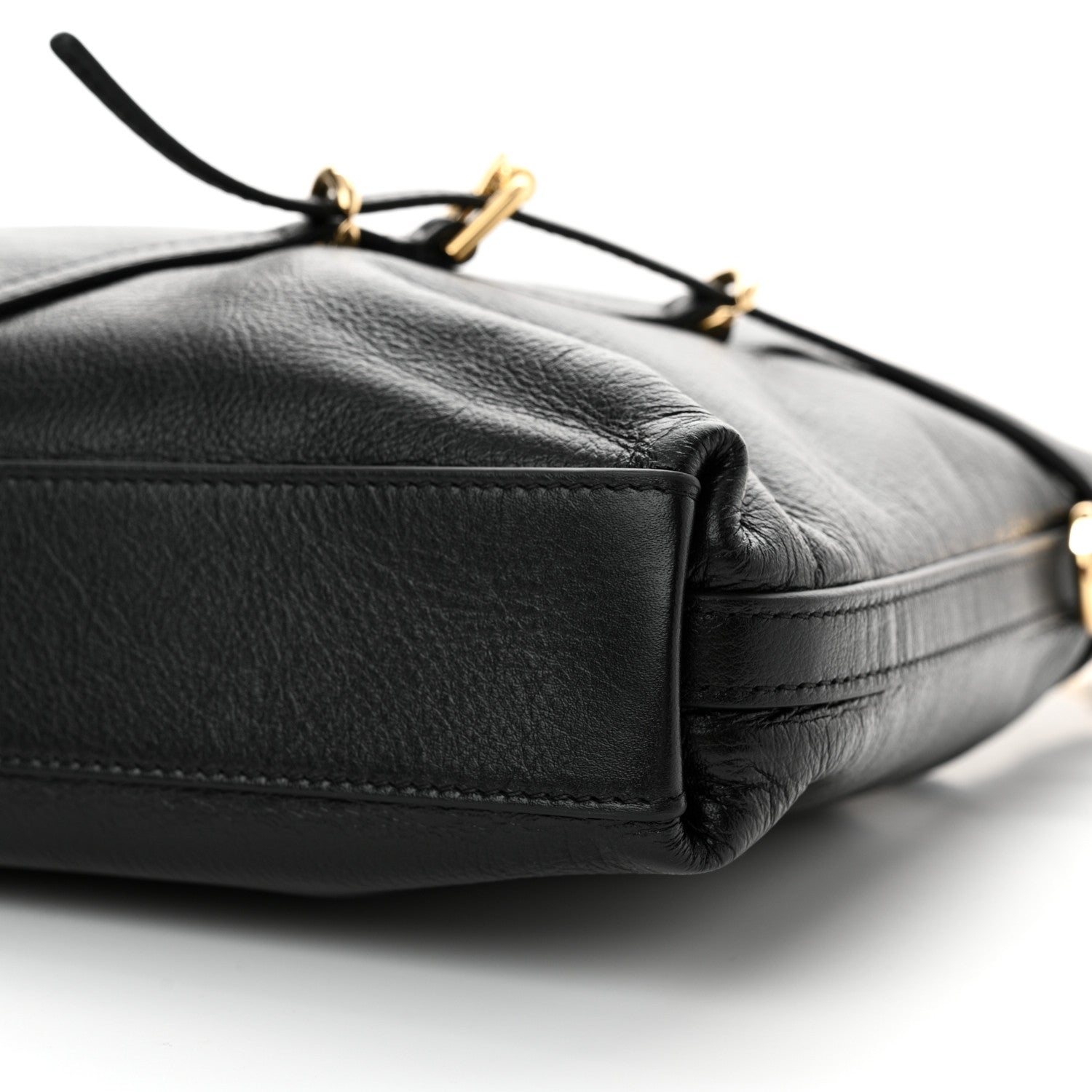 Givenchy Tumbled Calfskin Medium Voyou Bag Black 10 of 11