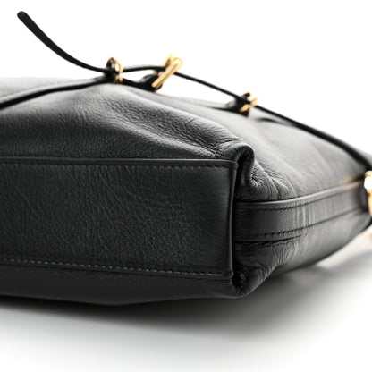 Givenchy Tumbled Calfskin Medium Voyou Bag Black 10 of 11