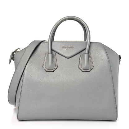 Givenchy Sugar Goatskin Medium Antigona Pearl Grey 1 of 9