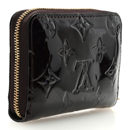Louis Vuitton Vernis Zippy Coin Purse Wallet Amarante 3 of 6