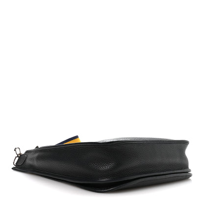 Hermes Taurillon Clemence Amazone Evelyne III PM Bleu Nuit 4 of 10