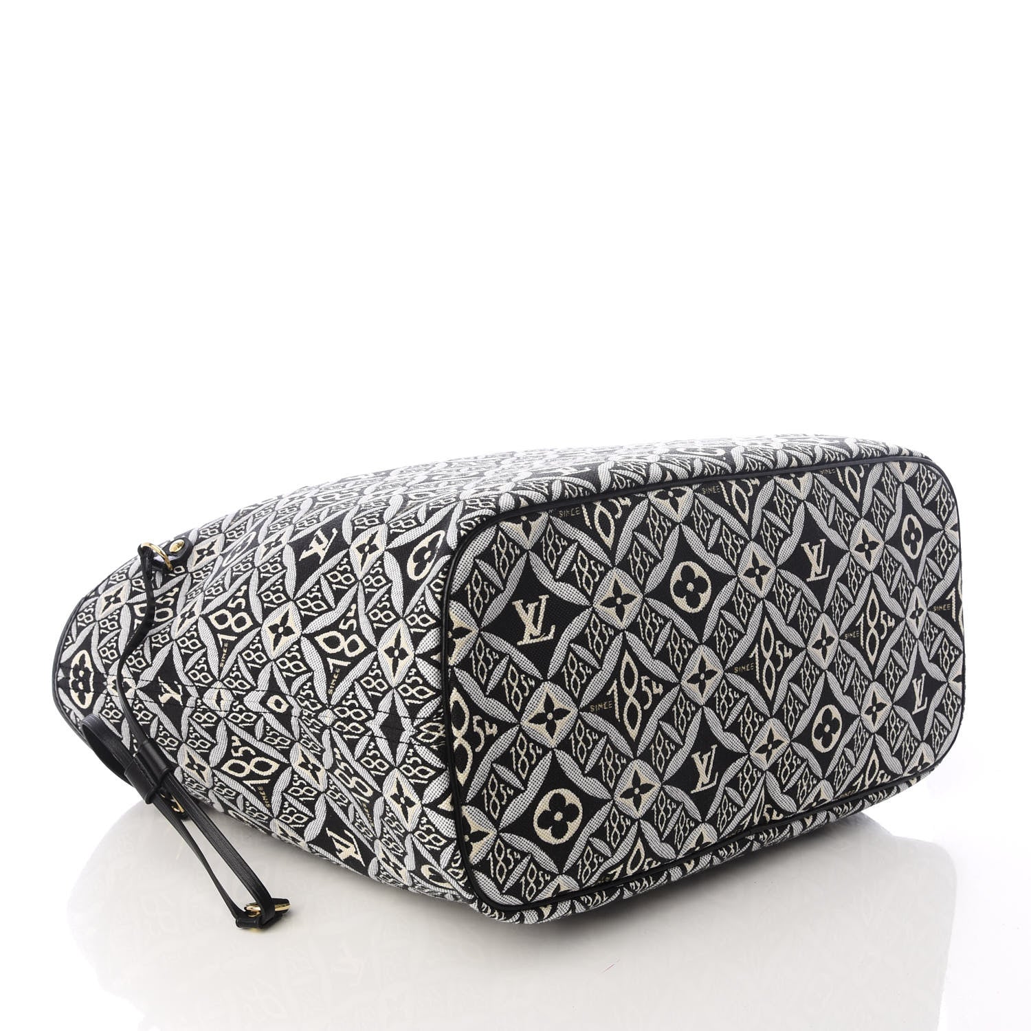 Louis Vuitton Jacquard Since 1854 Neverfull MM Grey 3 of 8