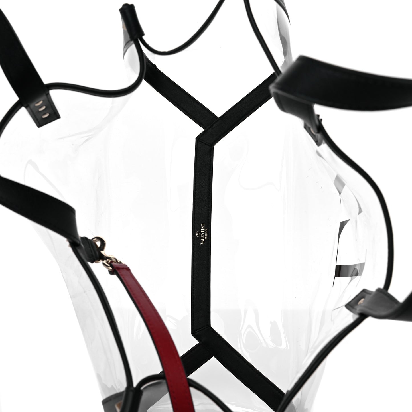 Plexy VLTN Shopping Bag Transparent
