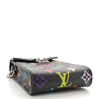Louis Vuitton LV X TM Monogram Multicolor Phone Pouch Metis Black 4 of 9