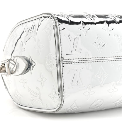 Louis Vuitton Monogram Miroir Speedy Bandouliere 20 Silver 9 of 10