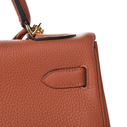 Hermes Togo Kelly Retourne 32 Cuivre 8 of 47