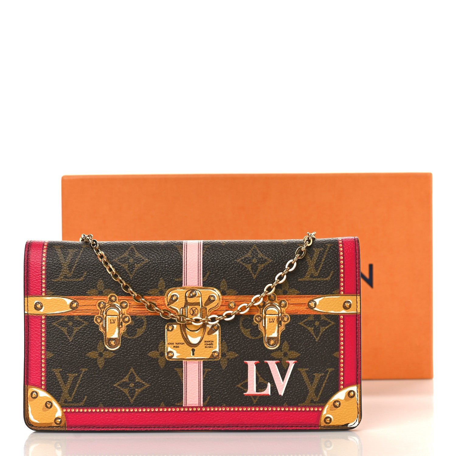 Louis Vuitton Monogram Summer Trunks Pochette Weekend 9 of 9
