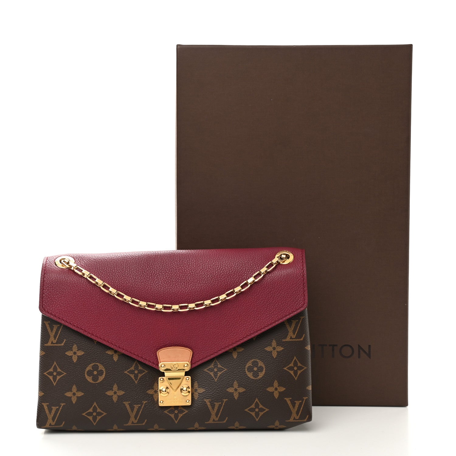 Louis Vuitton Monogram Pallas Chain Aurore 12 of 12