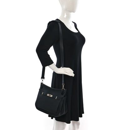 Hermes Taurillon Clemence Jypsiere 28 Black 2 of 18