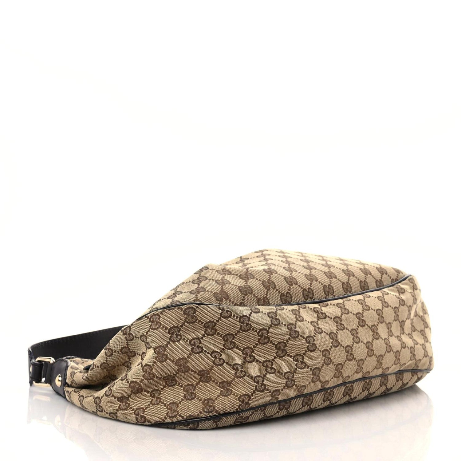 Gucci Monogram Medium Sukey Hobo Dark Brown 4 of 13