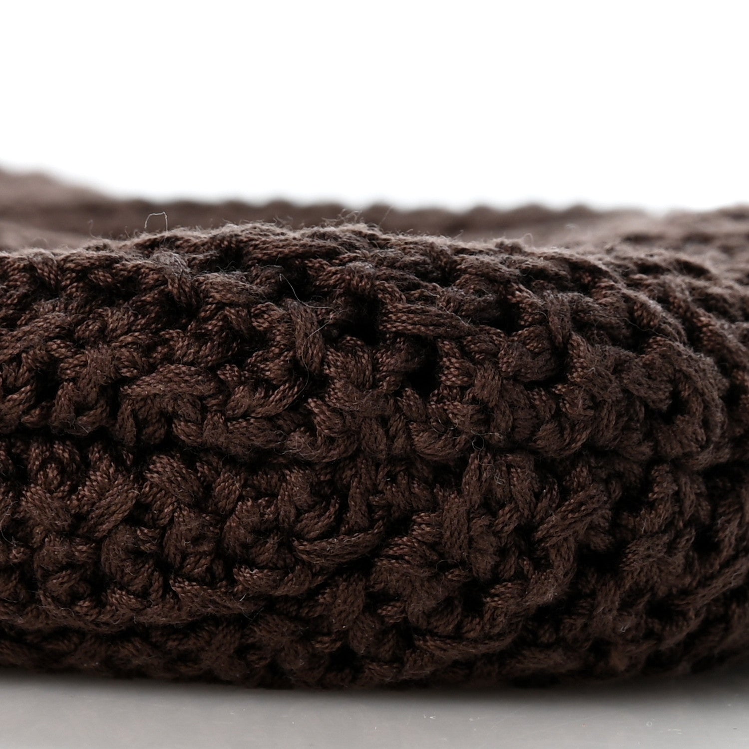 Miu Miu Cotton Crochet Ivy Bag Cacao Talco 10 of 11