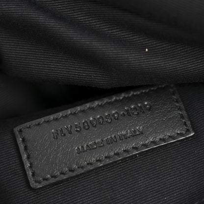 Saint Laurent Calfskin Monogram Belt Bag Black 7 of 12