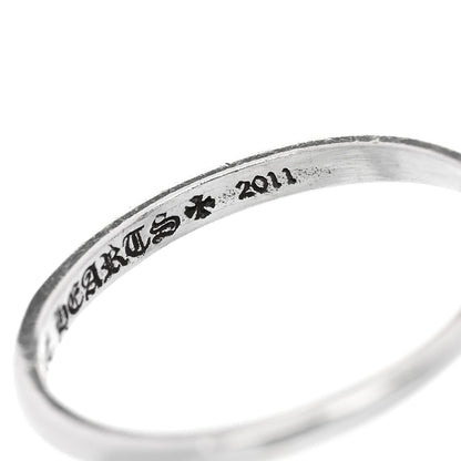 Chrome Hearts Sterling Silver Bubblegum Cross Ring 53 6.25 6 of 7