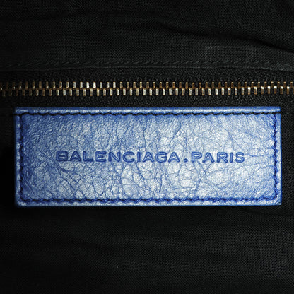 Balenciaga Agneau Classic Hardware Day Hobo Outremer 10 of 14