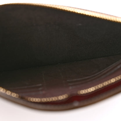 Louis Vuitton Vernis Pershing Square Clutch GM Rouge Fauviste 5 of 9