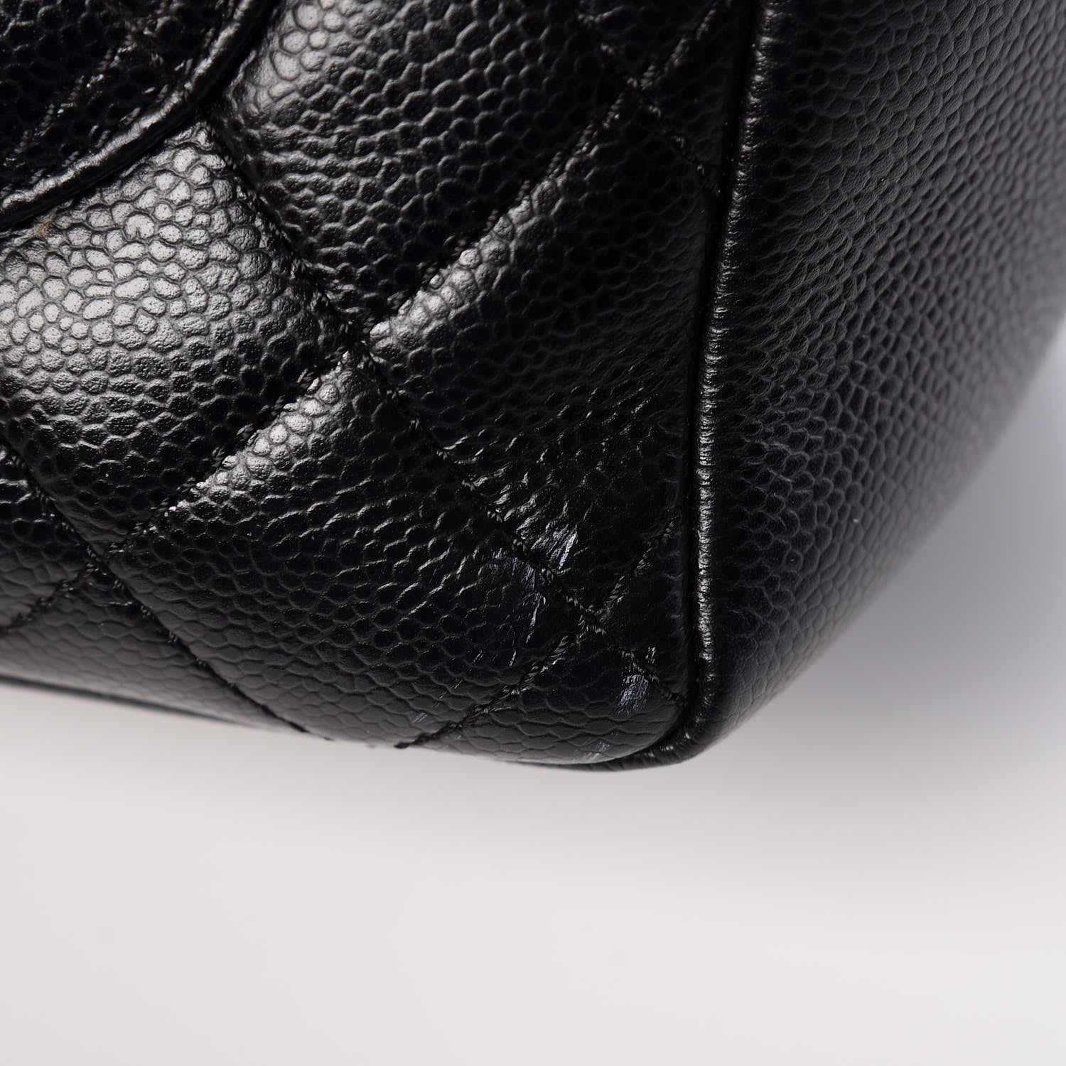Chanel Caviar Quilted Grand Shopping Tote GST Black 13 of 13