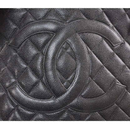 Chanel Caviar Medallion Tote Black 10 of 10