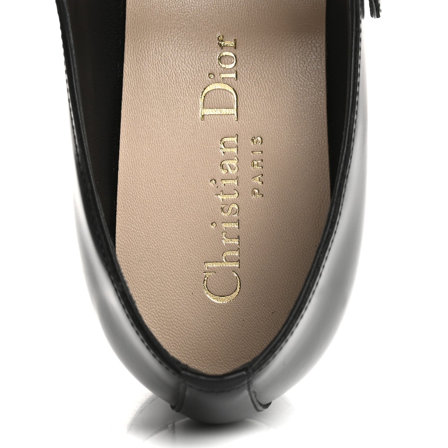 Brushed Calfskin Uniform 30mm Pumps 37 Black