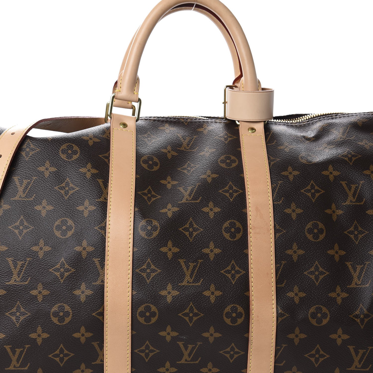 Louis Vuitton Monogram Keepall Bandouliere 55 10 of 10