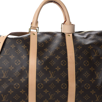 Louis Vuitton Monogram Keepall Bandouliere 55 10 of 10