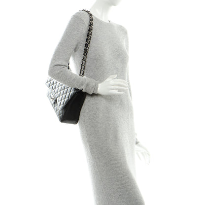 Chanel Caviar Quilted Jumbo Single Flap Black 2 of 8