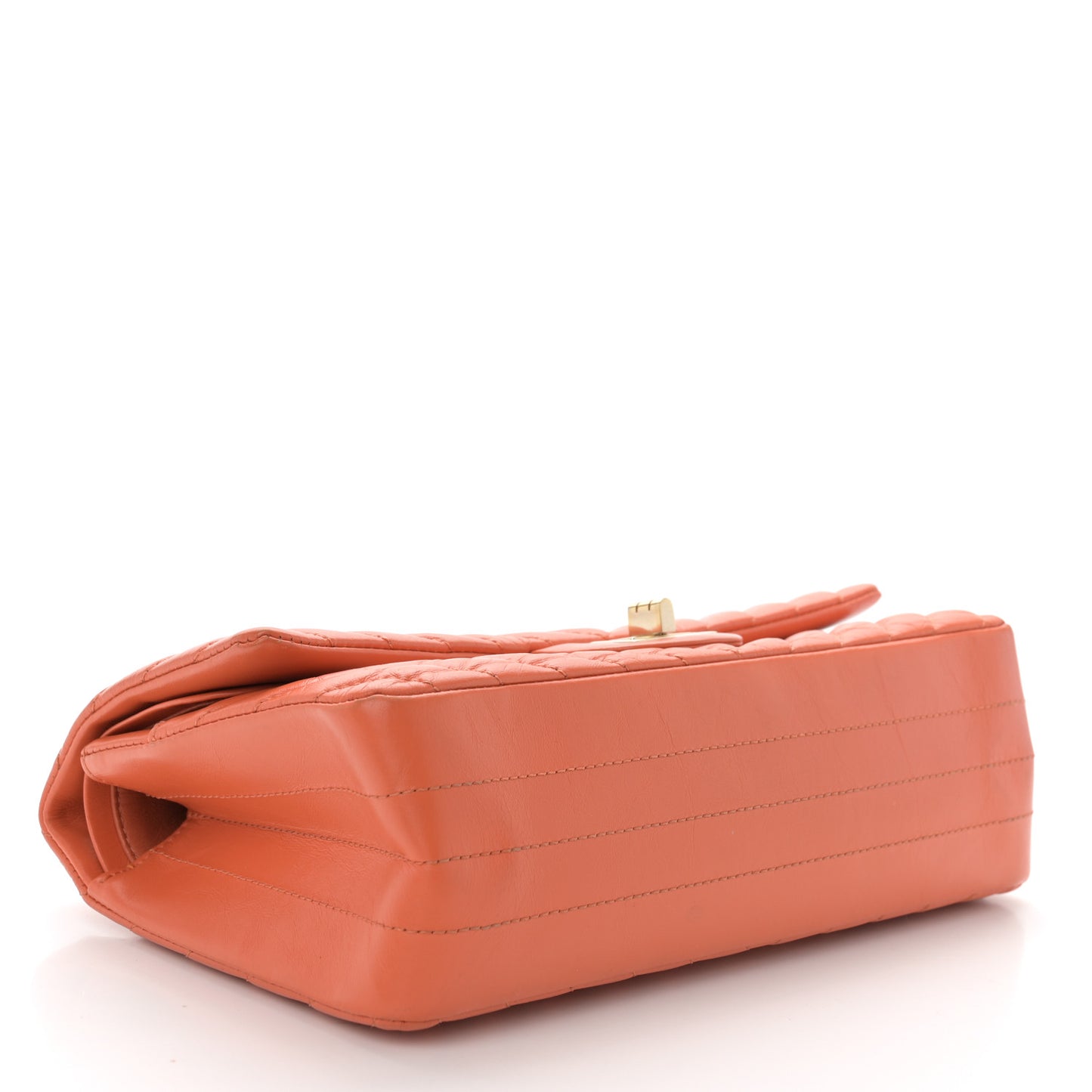 Calfskin Chevron Quilted 2.55 Reissue 225 Flap Orange