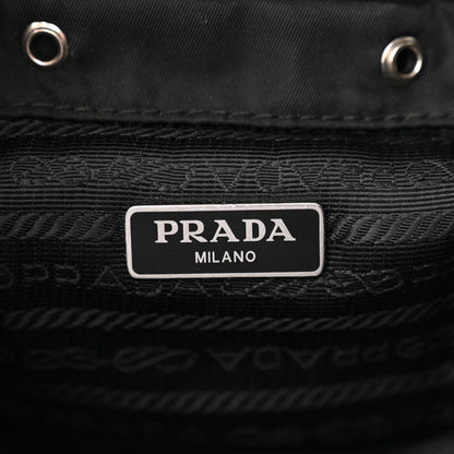 Prada Nylon Vela Mini Crossbody Backpack Black 6 of 17