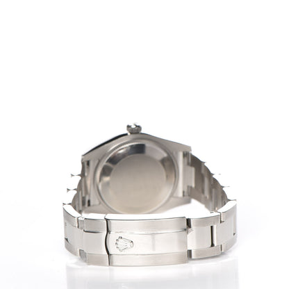 Rolex Stainless Steel 31mm Oyster Perpetual Datejust Watch Rhodium Flowers 178240 4 of 6