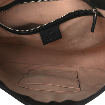 Gucci Calfskin Web Stripe Small Dionysus Hobo Black 4 of 12