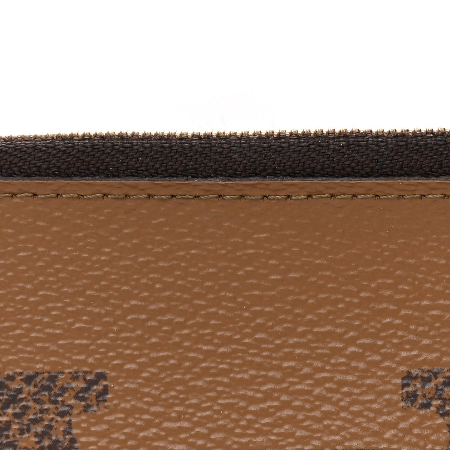 Reverse Monogram Giant Double Zip Pochette