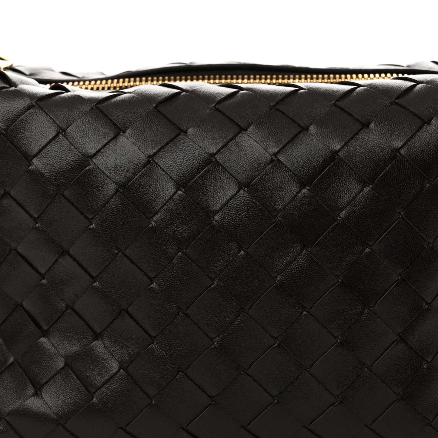 Calfskin Nappa Intrecciato Mini Wallace Fondant